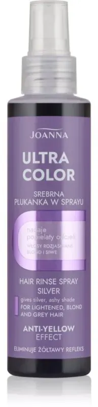 Joanna Ultra Color Hair Rinse Silver Spray Pigment für das Haar Farbton Silver 150 ml