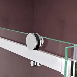 SoGood doporro Duschkabine 80x120x199cm Duschabtrennung mit Schiebetür inkl. Duschtasse Esg-sicherheitsglas Klarglas Ravenna17 - Transparent