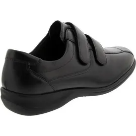 WALDLÄUFER Millu, Damen Comfort Halbschuh, schwarz(schwarz), Gr. 51/2 - Schwarz 38,5