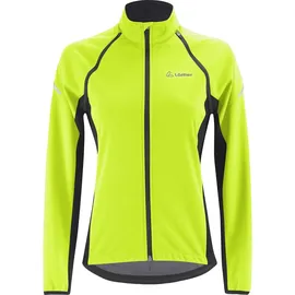 Löffler Women Bike Zip-off Jacket San Remo Ab Light neon yellow - 44