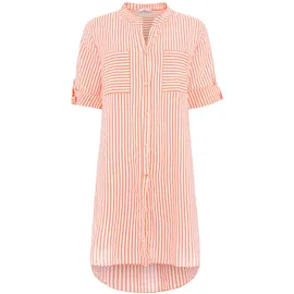Zwillingsherz Longbluse Kida Koralle One Size