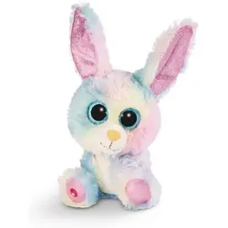 NICI 45561 Glubschis Schlenker Hase Rainbow Candy 15 cm