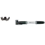 Topeak Mini Dual Minipumpe schwarz/silber