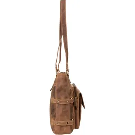 GREENBURRY Vintage Shopper Leder Braun