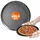 Kadax Pizzaform, Pizza-Pfanne mit Löchern, Backblech aus verzinktem Blech,