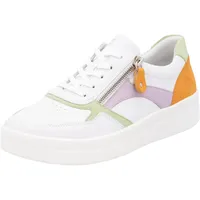 REMONTE Damen D0J01 Sneaker Low, Weiss 86, 41 EU