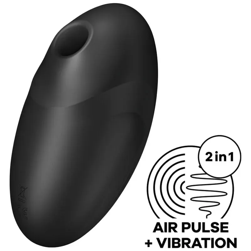 SATISFYER - Vulva Lover 3 Air Pulse Stimulator & Vibrator - Schwarz