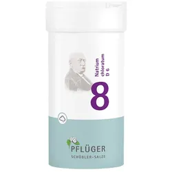 Schüßler-Salze Biochemie Pflüger 8 Natrium chlor. D6 Pulver