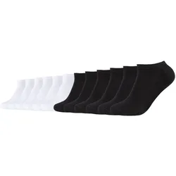 Camano Sneaker Socken Herren Damen CA-Soft Organic Cotton 12er Pack in 47-49 Weiß