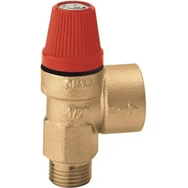 CALEFFI Membran-Sicherheitsventil 1/2 Zoll 3 bar