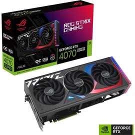 Asus ROG Strix RTX 4070 SUPER OC 12GB GDDR6X - Transparent