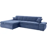 DOMO collection »Moric Luxus - B/T/H 300/172/80 cm, XXL-Format«, L-Form, 140kg Belastung/Sitz, in Cord, Chenille, Kunstleder