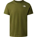 The North Face Foundation Mountain Lines Graphic T-Shirt forest olive, L