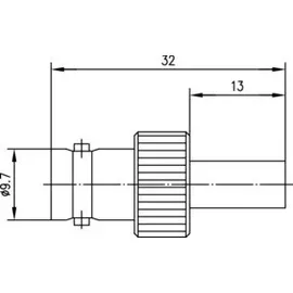 Telegärtner BNC Kabelbuchse UG-1794/U 50 Ohm 100023410
