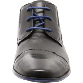 Bugatti Klassische Schnürschuhe für Herren, schwarz, Größe 41 EU