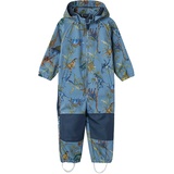 name it - Softshell-Overall »NMMALFA08 Dinos AOP in Coronet blue, Gr.122,