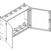 ABN NT56P Wandgehäuse schutzisoliert IP55 BxHxT: 1340x990x340mm