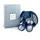 Doudou et Compagnie Copain Calin Hase 25 cm Blau