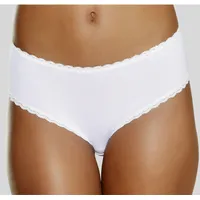 S.Oliver Panty »Camille«, mit feiner Spitzenborte weiß Damen Unterhosen