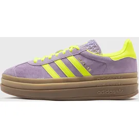adidas Gazelle Bold Stone Khaki / Cream White / Gold Metallic 38 2/3