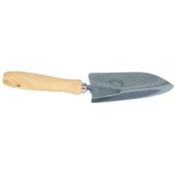 BURI Blumenkelle Pflanzkelle Blumenschaufel Pflanzschaufel Gartenschaufel Holzgriff