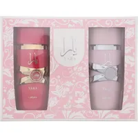 Lattafa Yara 5th Anniversary Edition Yara Eau de Parfum 100 ml + Yara Candy Eau de Parfum 100 ml Geschenkset