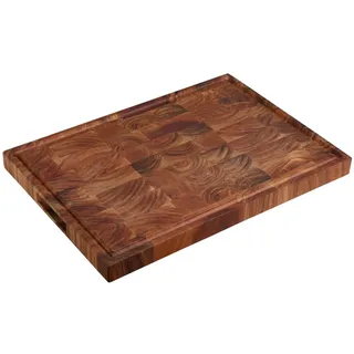 KESPER Tranchierbrett, Akazie, B/H/L: ca. 35x3.5x50 cm, | Schneide- und Material: Akazienholz, Maße: 50 x 35 x 3,5 Farbe: natur