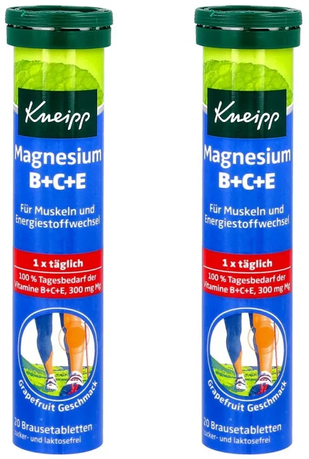 Kneipp Magnesium + Vitamine B+C+E Brausetabletten