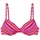 S.Oliver Bügel-Bikini-Top Damen pink bedruckt Gr.36 Cup D