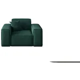 Fun Möbel Sessel Designersessel CELES in Stoff Opera Velvet Opalgrün