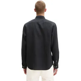 Marc O'Polo Regular Fit Freizeithemd Schwarz XL