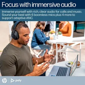 Poly HP Poly Voyager Surround 80 UC Office-Headset