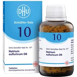 DHU Schüßler-Salz Nummer 10 Natrium sulfuricum D6 Tabletten