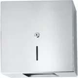 KWC AR WC-Großrollenhalter, HEAVY DUTY, Edst., 320x322x130 mm, AP, Rolle 300 mm