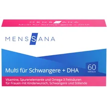 Menssana Multi Für Schwangere+DHA MensSana Kapseln