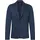 STREET ONE MEN, Herren, Gr. XXL (46), blau (bold blau), Stoff, 75% Polyester, 20% Viskose, 5% Elasthan, unifarben, normal normal, V-Ausschnitt, Bündchen, Jacken Blouson, aus elastischem Materialmix
