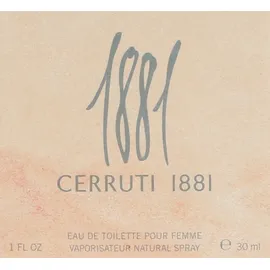 CERRUTI 1881 Pour Femme Eau de Toilette 30 ml