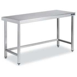 CENTRAL Tisch Edelstahl 1200x500 OHNE REGAL