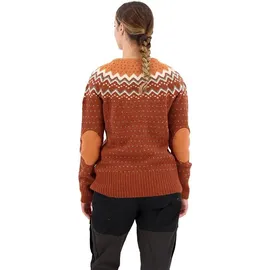 Fjällräven Övik Knit Sweater Autumn Leaf/Desert Brown L