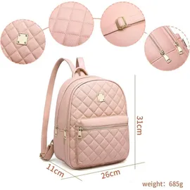 luxuskollektion Daypack 0 l beige/rosa/schwarz