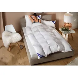 Daunenbettdecke OTTO KELLER "Anna", weiß, B:135cm L:200cm, Bezug: 100% Baumwolle, Bettdecken