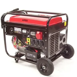 Apex Digital Benzin Stromerzeuger 6500 E-Start 06258 Stromaggregat Generator Notstromaggregat