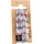 John Doe United Flash Multifunktionstuch (White/Red) - Einheitsgröße