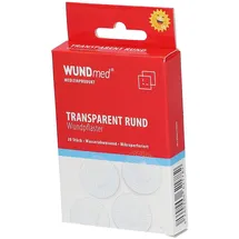 Wundmed WUND-PFLASTER TRANSPARENT RUND 2.5cm 20 st