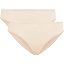 SCHIESSER Modal Essential Slips, 2er-Pack, für Damen, 410 SAND, 36