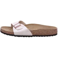 Birkenstock Madrid Vegan Birko-Flor schmal graceful pearl white 39