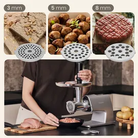 Zeegma Molen Master 2500 W grau