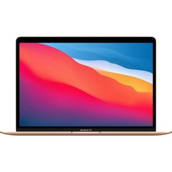 Apple MacBook Air Notebook (33,78 cm/13,3 Zoll, Apple M1, M1, 512 GB SSD, 8-core CPU) goldfarben