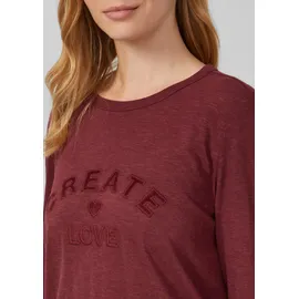 s.Oliver Longsleeve mit appliziertem Artwork - rot - 36