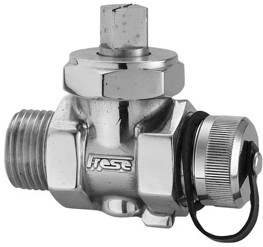 drain valve med f raw surface incl. endcap